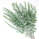 Artificial Eucalyptus Leaves, Green Plant Branches for Wedding Party, Home Garden, Table Decoration, Wreath, Outdoor 10/20/50Pcs