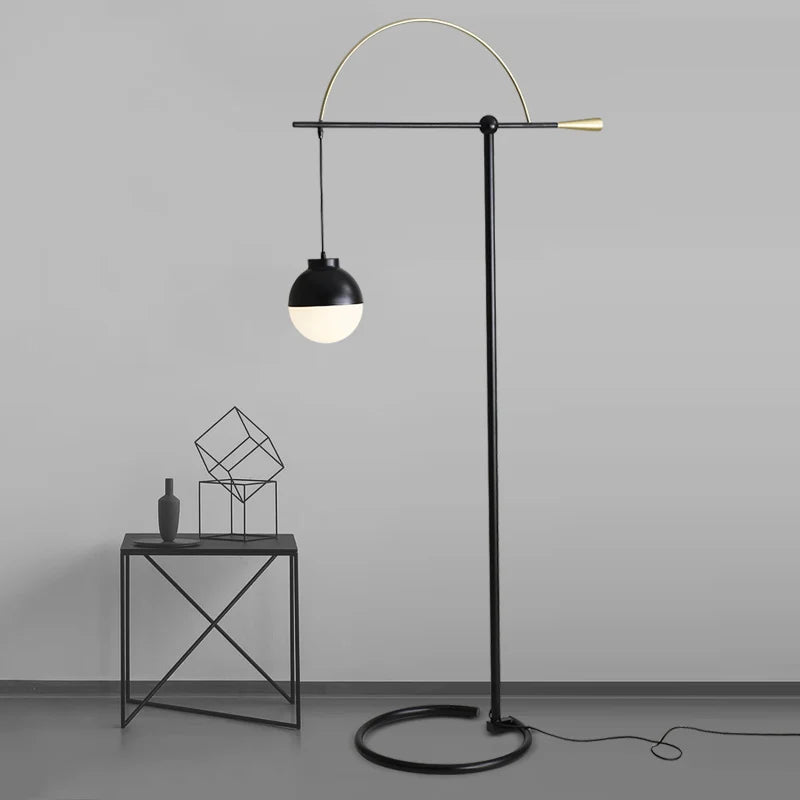 lampadaire de pêche créatif style minimaliste pour intérieur - vue 5 sur 7