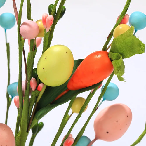 décoration florale artificielle pour Pâques et printemps - vue 8 sur 8