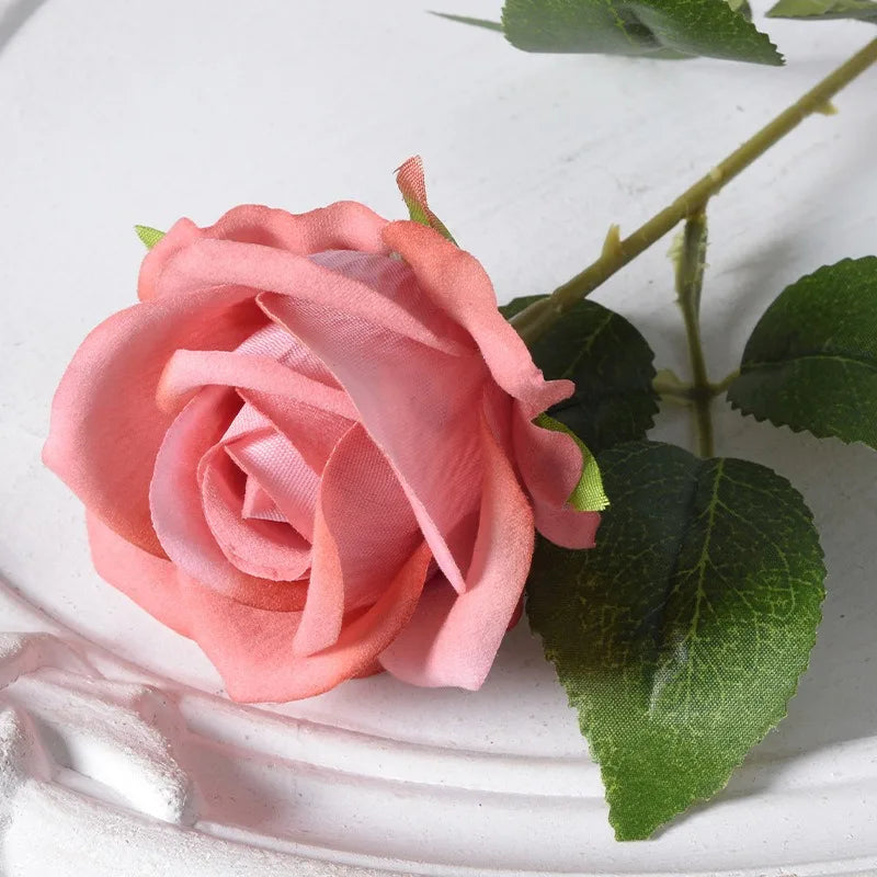 lot de 100 roses artificielles pour décoration mariage fête - vue 11 sur 18
