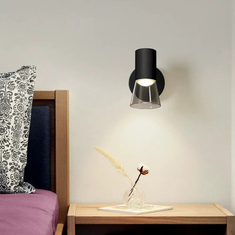 applique murale led avec angle réglable pour lecture moderne - vue 3 sur 10