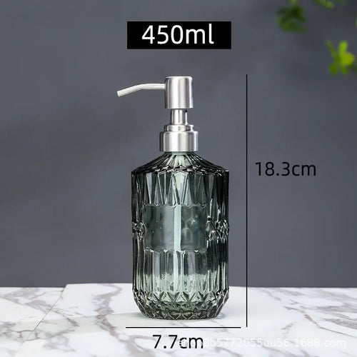 nouveau flacon en verre pour shampoing et désinfectant mains - vue 19 sur 20
