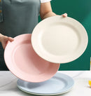 Assiettes nordiques polypropylène légères réutilisables pour cuisine