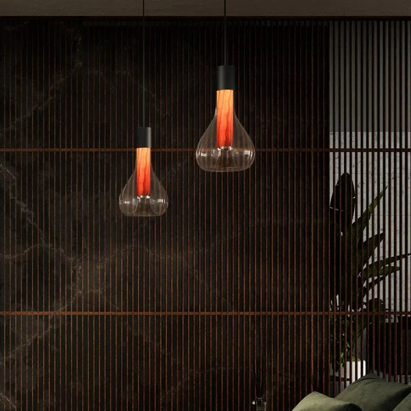 lampe à poser nordique moderne en verre design élégant pour décoration - vue 4 sur 10