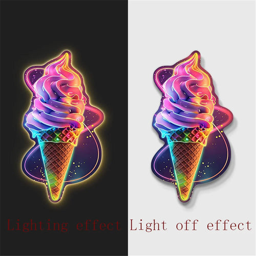 applique murale à led pour décoration lumineuse enfants et cafés - vue 9 sur 23