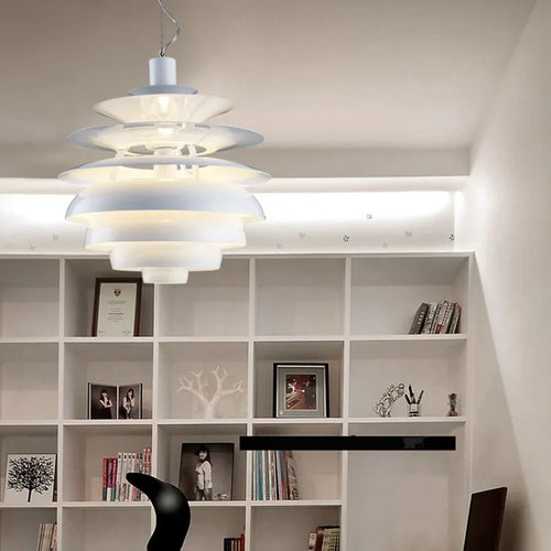 Lustre en aluminium postmoderne design nordique loft