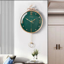 Nordic Auspicious Deer Wall Clock, Brief Design, Living Room Decoration, Kitchen Mute Clocks, Art Wall Watch, Home Decor, New, 1