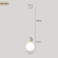 Modern nordic minimalist bedside lamp for interiors
