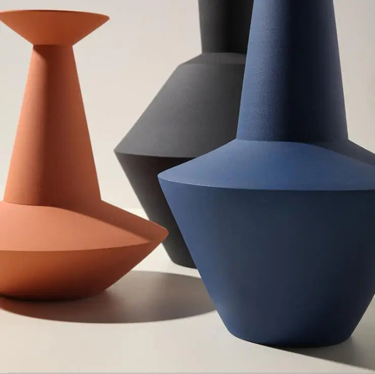 vase en céramique nordique décoration artisanale pour intérieur - vue 6 sur 10