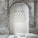 Lustre Designer italien Led nordique noir blanc salle à manger filet de pêche