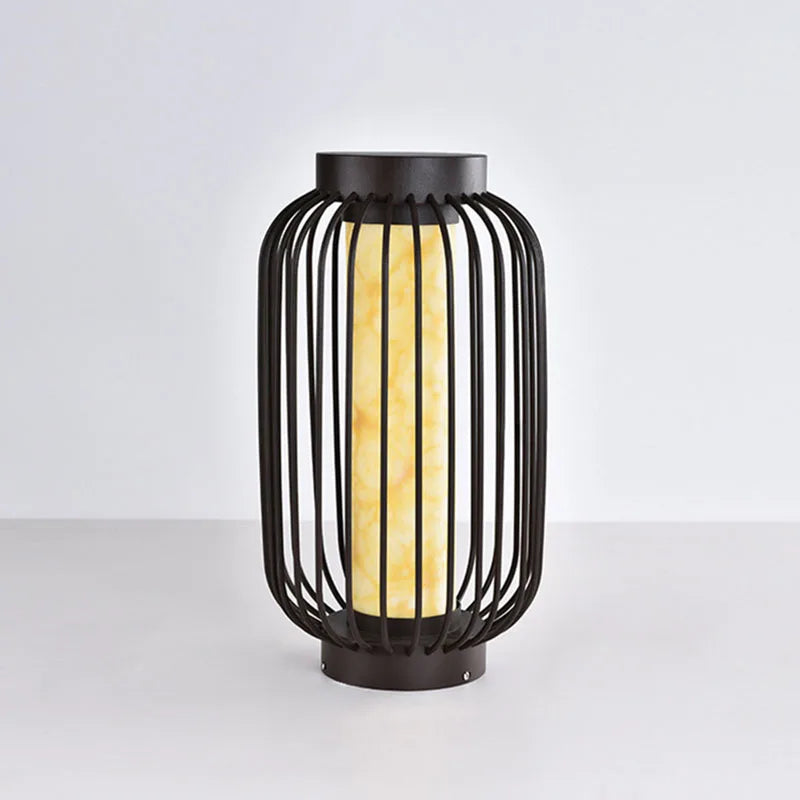 lampe solaire led cage à oiseaux pour jardin décoratif - vue 7 sur 9