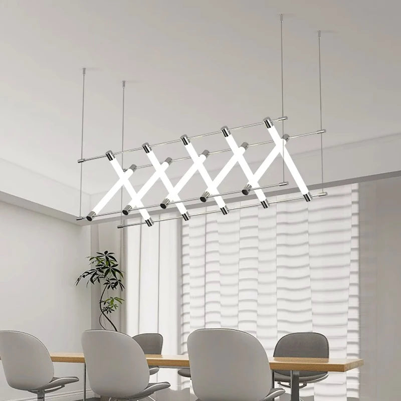 lustre de plafond modernes pour salle à manger luminaire pour éclairage intérieur de salon - vue 5 sur 12