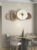 Modern Minimalist Wall Decor, Sofa Background Hanging Watch, Large Creative Wall Clock, 3D Wall Pendant, Home Decoration, 80cm