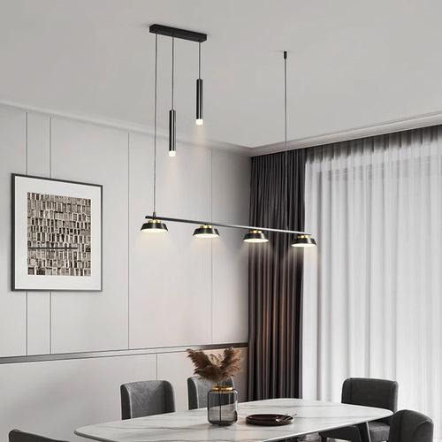 Lustre Led de simplicité moderne pour salon - vue 2 sur 13