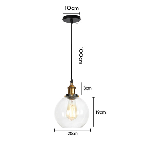 suspension moderne en verre pour décoration intérieure élégante - vue 13 sur 12