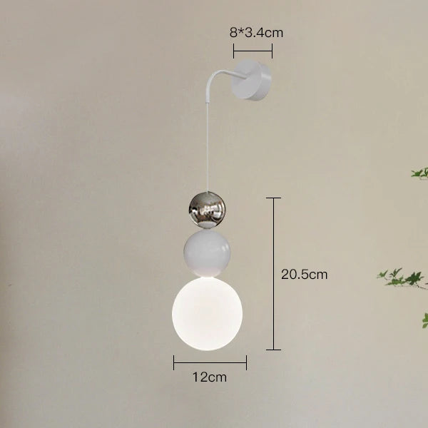 Minimalist nordic wall light for modern lighting - vue 10 sur 10