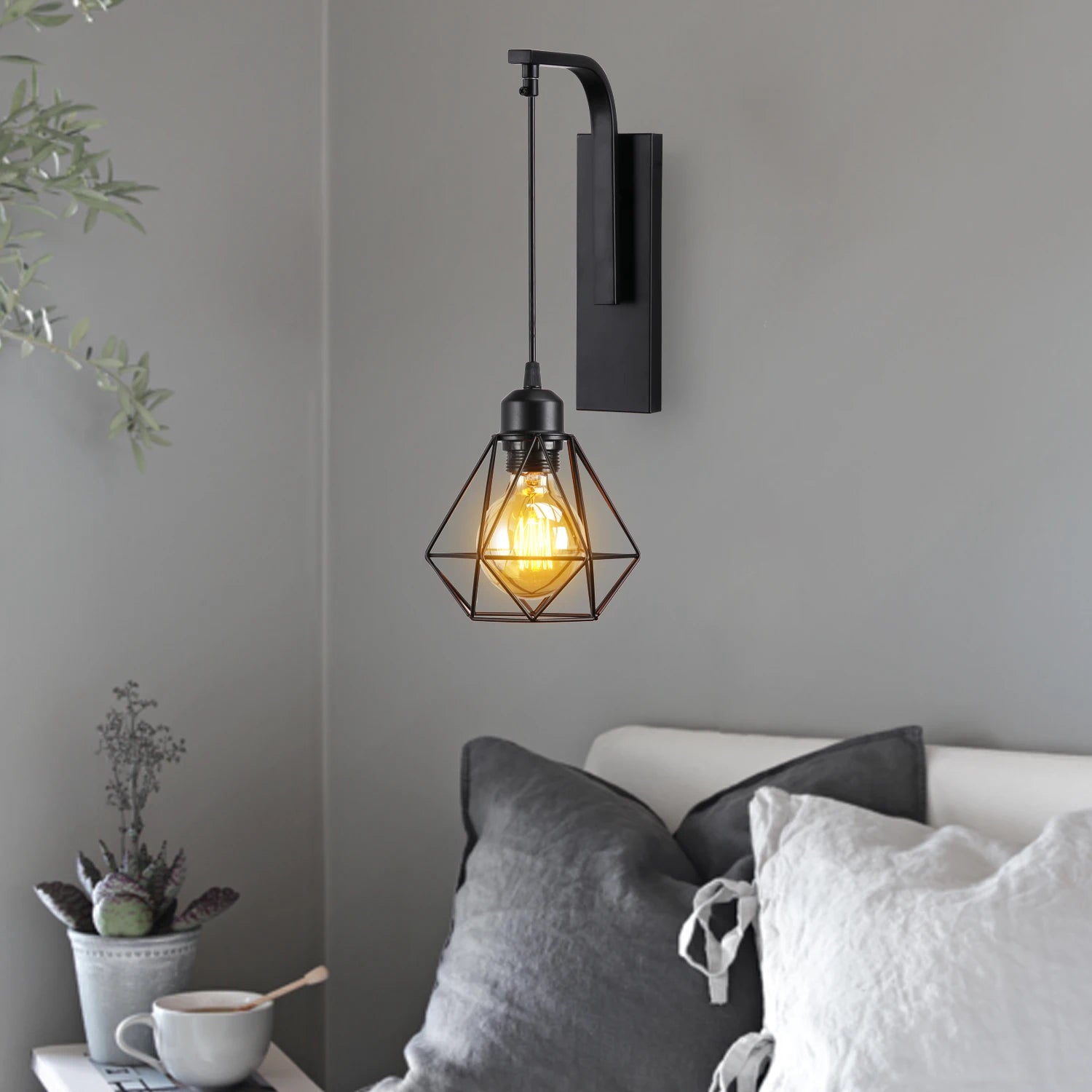 Applique murale industrielle Vintage