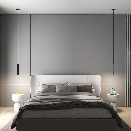 Minimalist nordic pendant light for bedroom, bedside, dining room, chandelier, decorative ceiling lighting - vue 2 sur 10