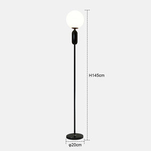 lampadaire led scandinave pour un éclairage intérieur moderne