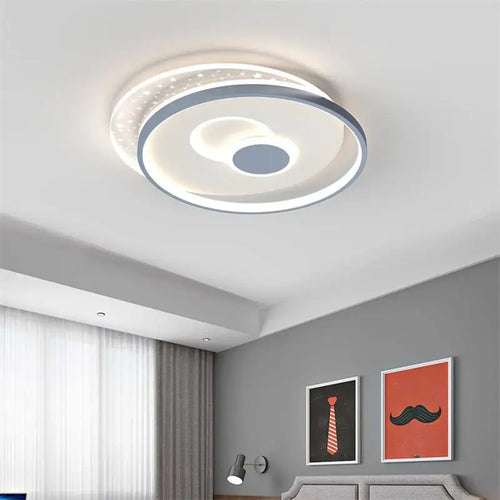 Modern minimalist nordic style decorative ceiling light - vue 3 sur 11