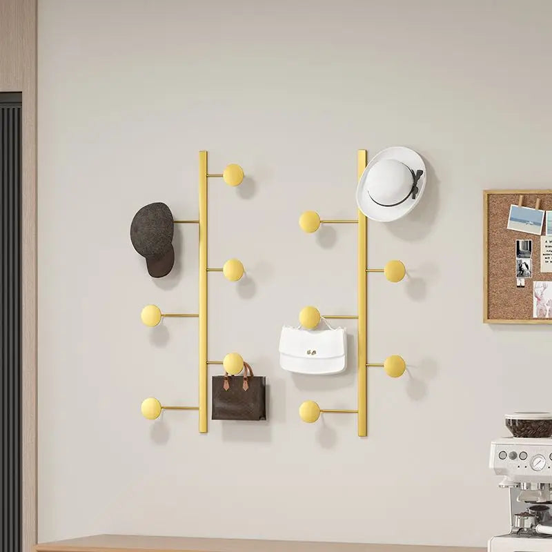 porte-vêtements nordique léger pour organisation et décoration intérieure - vue 5 sur 10