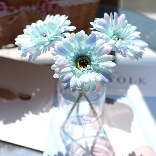 fleurs de gerbera artificielles pour décoration de fête et mariage - vue 12 sur 13