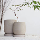 Creative Nordic simple Flowerpot Concrete Silicone Mold green plant Gardening Cement    round flowerpot  silicone mold