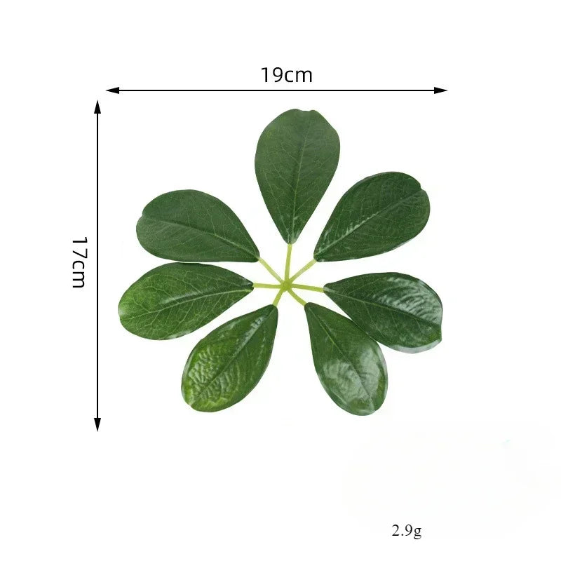 lot de 5 plantes artificielles pour décoration de mariage et restaurant - vue 15 sur 17