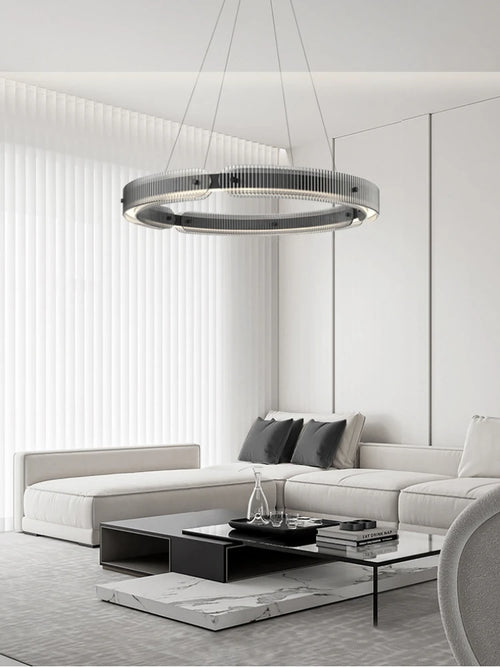 suspension moderne en acrylique pour décoration intérieure élégante - vue 2 sur 7