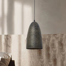 suspension Moderne E27 LED ronde en métal rétro salle à manger Style silencieux fer noir en forme de cloche chambre modèle chambre