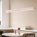 lustre art déco 	 style avec anneau luminaires suspendus fil réglable