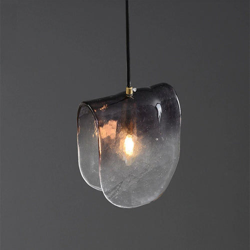Suspension en verre dégradé moderne - vue 5 sur 7