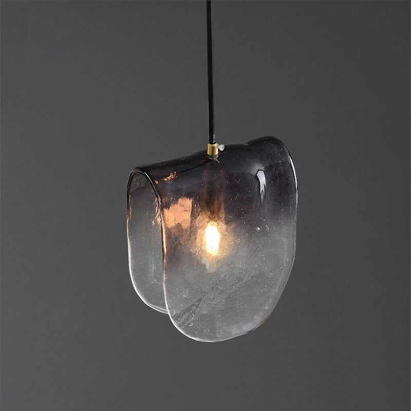 Suspension en verre dégradé moderne - vue 4 sur 7