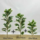Realistic artificial ficus for indoor and outdoor decoration