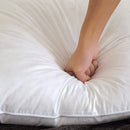 1 piece pillow,8 sizes, 100% cotton, white goose feather bed soft pillow