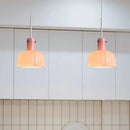 Suspension LED en verre au style nordique