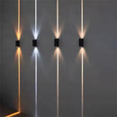 applique murale led extérieure moderne étanche en aluminium