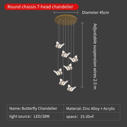 suspension en cristal nordique à led pour décoration moderne - vue 11 sur 18