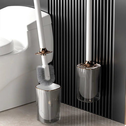 brosse de toilette à long manche pour un nettoyage efficace