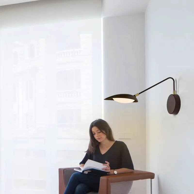 applique murale pivotante moderne pour intérieur minimaliste - vue 3 sur 8