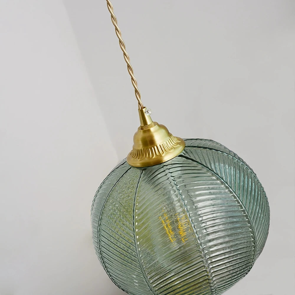 suspension moderne en verre pour éclairage intérieur décoratif - vue 3 sur 8