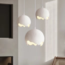 Minimalist nordic wabi sabi LED chandelier for interior decoration