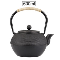 Théière japonaise en fonte avec infuseur inox intégré