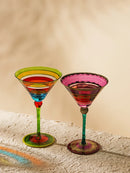 Verre a vin pied style nordique cocktail maison
