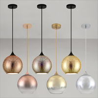 lustre 3d en verre effet feu d'artifice led pour restaurant