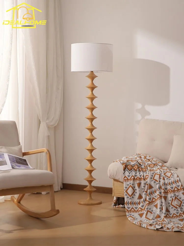 lampadaire médiéval rétro en forme de gourde décoratif avec lumière led - vue 5 sur 9