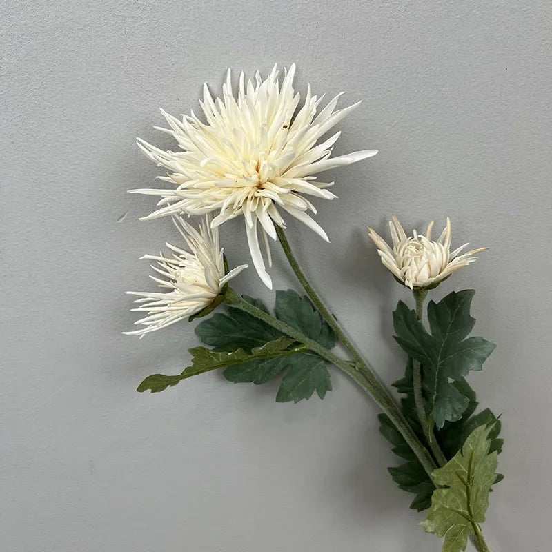 Artificial chrysanthemum plant realistic touch commercial decoration - vue 8 sur 12
