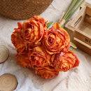 bouquet de roses artificielles pour décoration et photographie