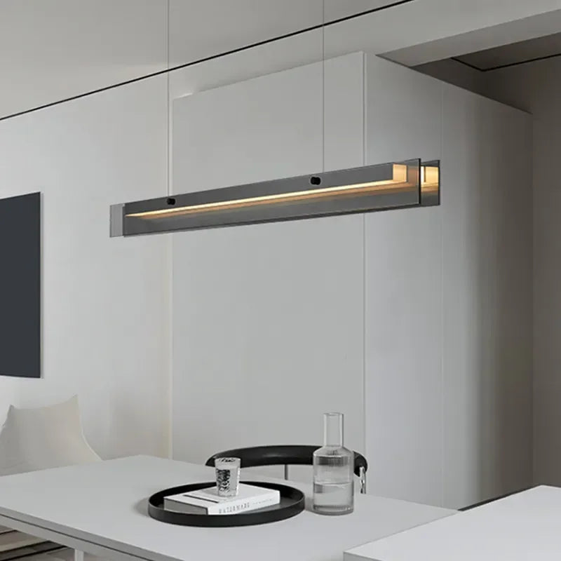 lustre led style minimaliste moderne pour décoration intérieure