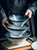 Bol ramen céramique style japonais motifs traditionnels maison